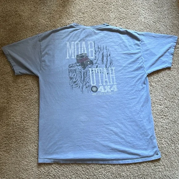 Comfort Wash Moab Utah T-shirt - Picture 2 of 5